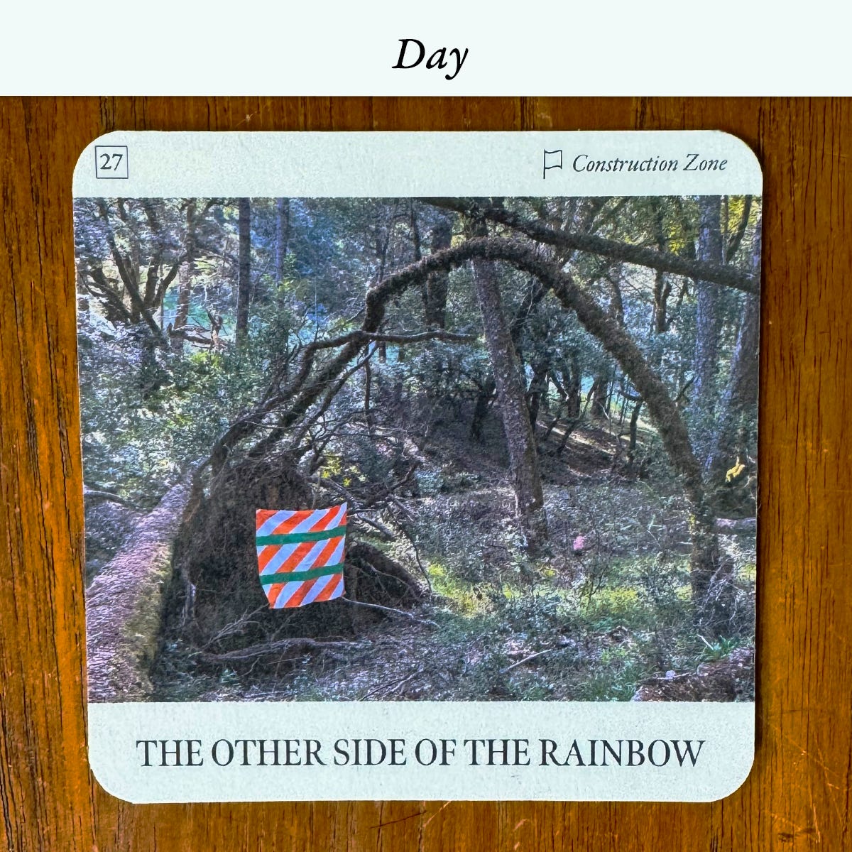 Flag Oracle card The Other Side of the Rainbow