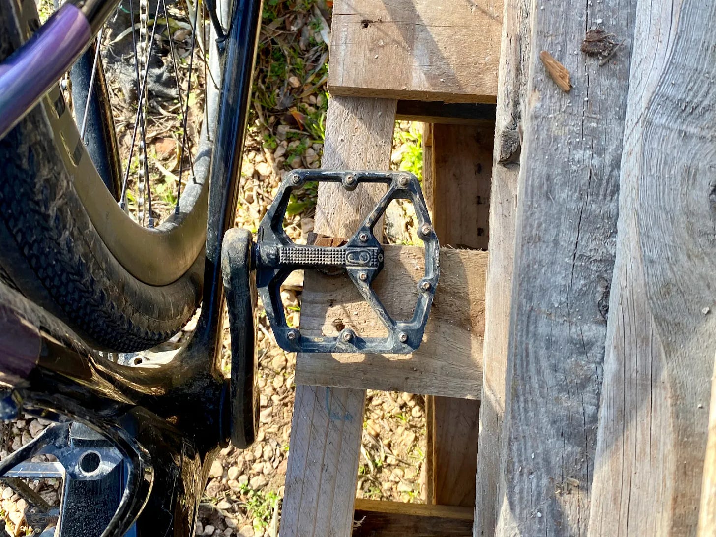 Les Stamp sur mon gravel Les Stamp sur mon gravel