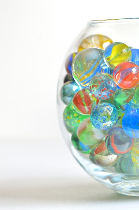 Self trust is built one marble at a time