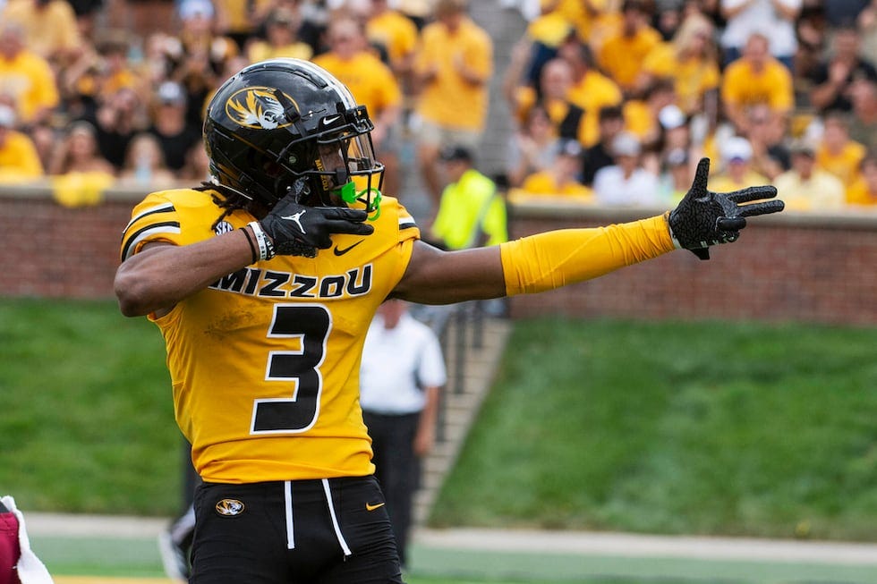Mizzou wide receiver Luther Burden III declares for 2025 NFL Draft