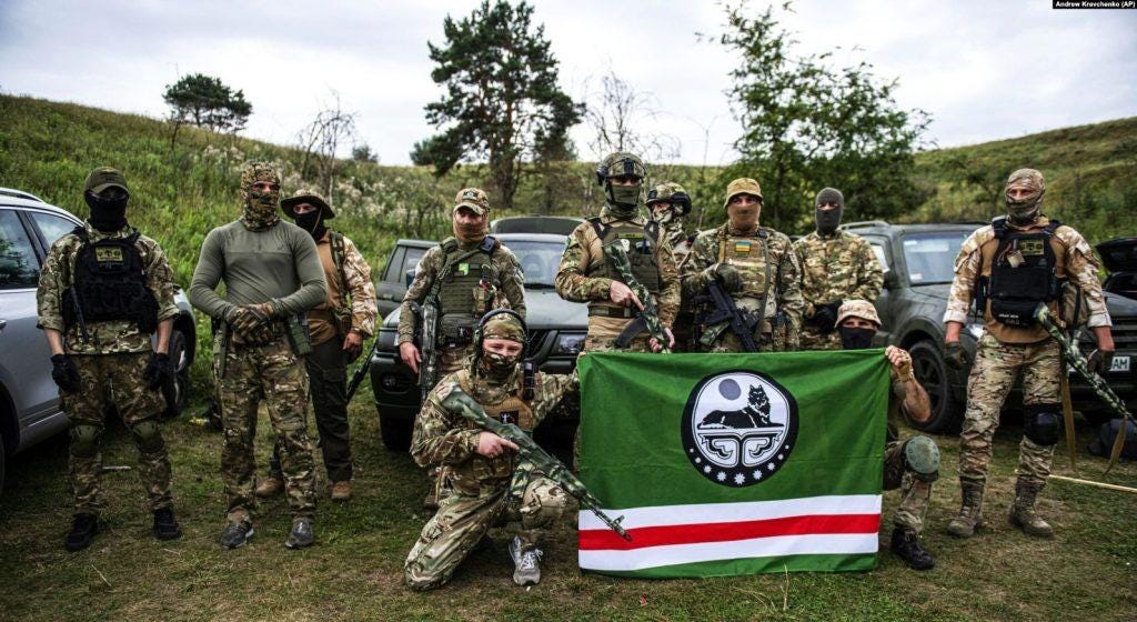 The armed forces of the Chechen Republic of Ichkeria are being revived in  Ukraine | odessa-journal.com
