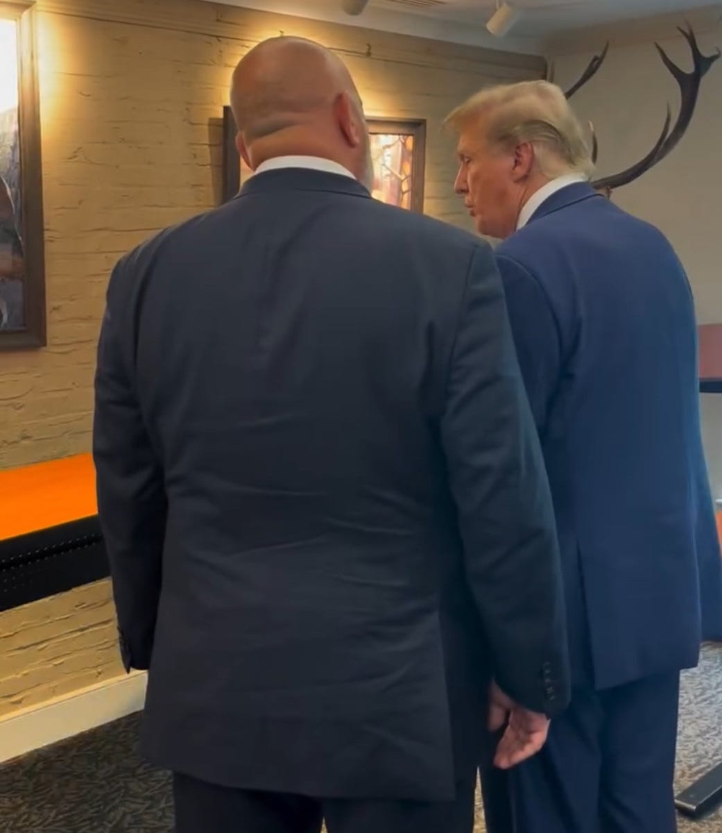 Trump touring the SCI offices in June