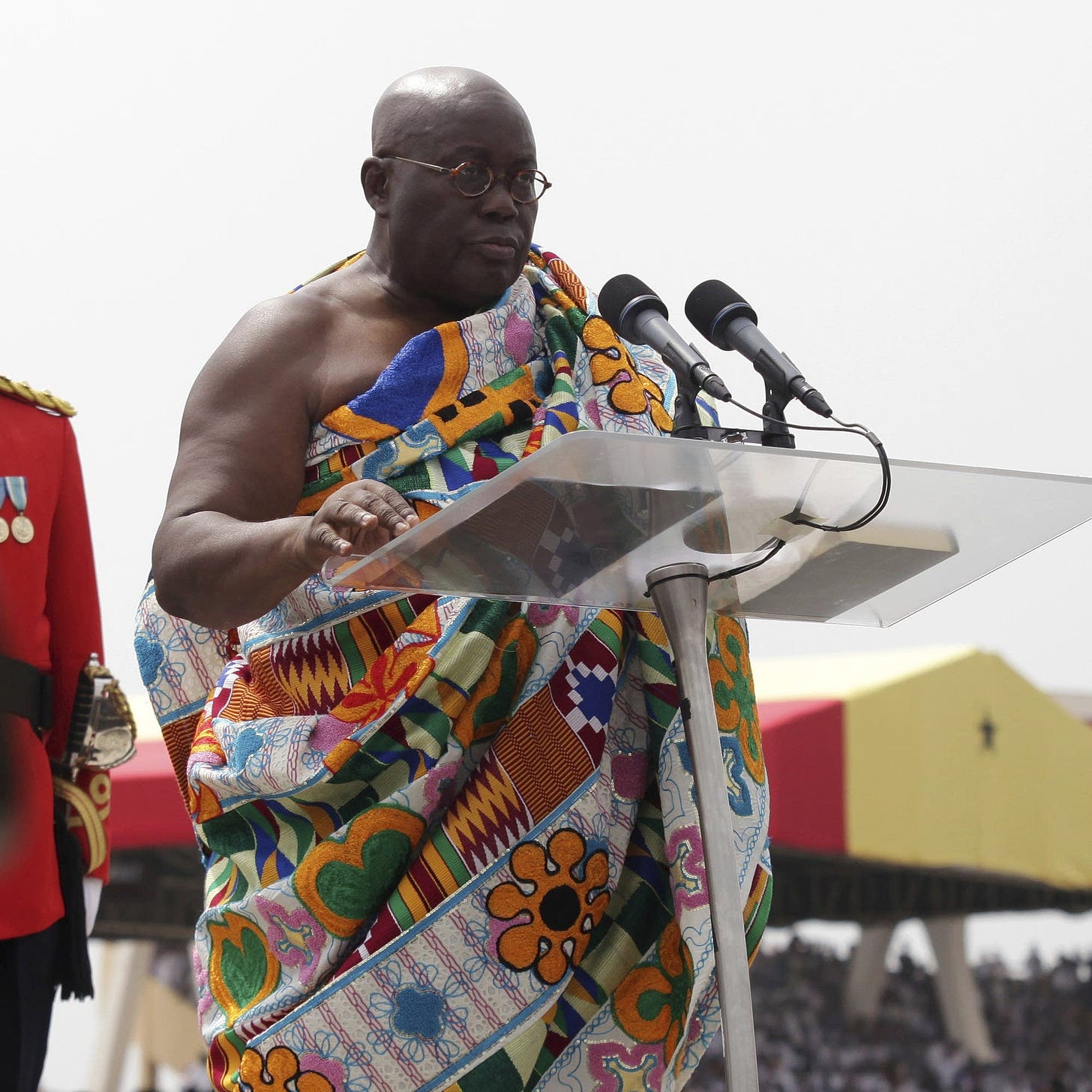 New Ghana president's speech copies Clinton, Bush inaugural addresses | MPR News