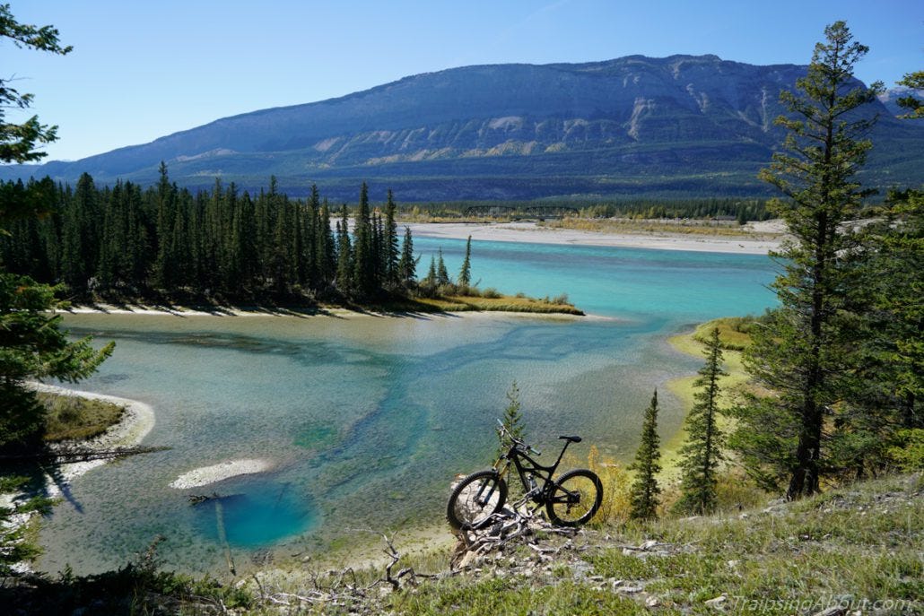 Overlander Trail north of Jasper.