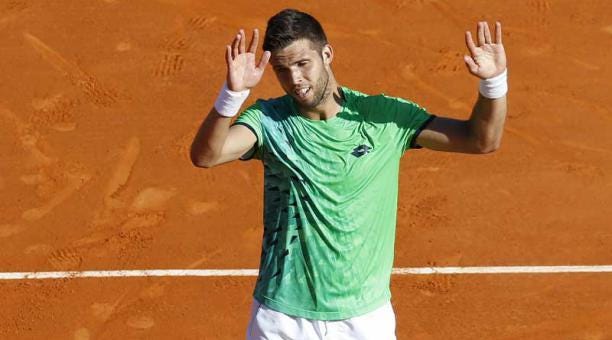 jiri vesely defeats novak djokovic 2016 images