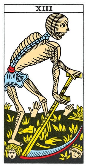 The Death tarot card symbolism and meanings – Ethal's Tarot