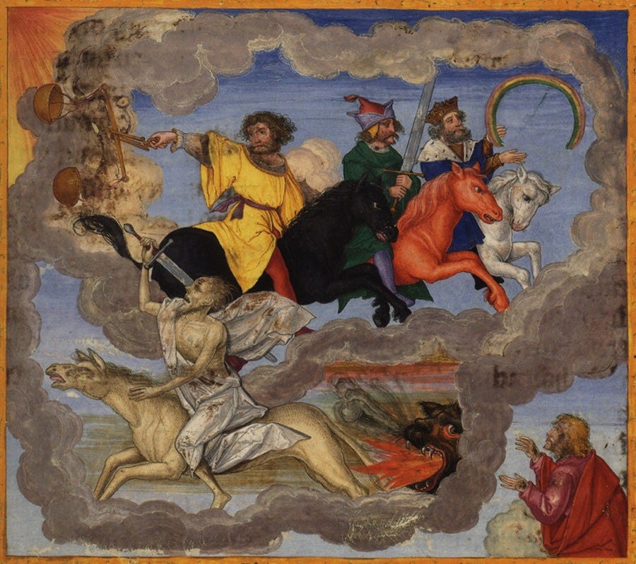 The Four Horsemen of the Apocalypse — The Public Domain Review