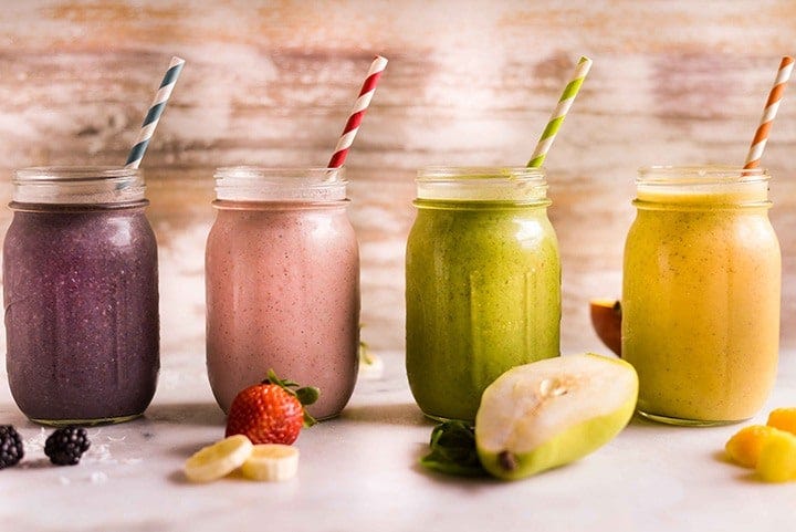 amazing fruit protein smoothie healthy breakfast