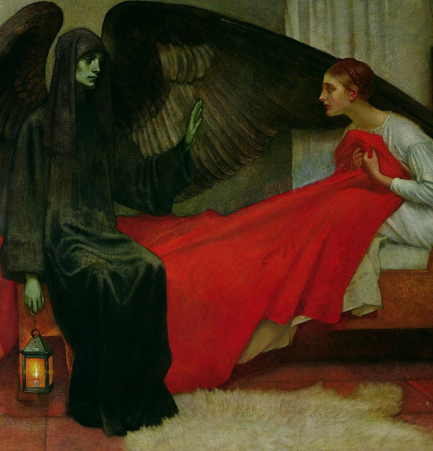 The Young Girl and Death by Marianne Stokes