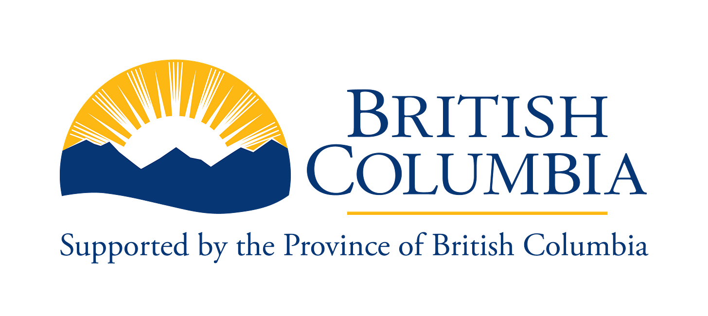 Logo of the Government of British Columbia, Canada.