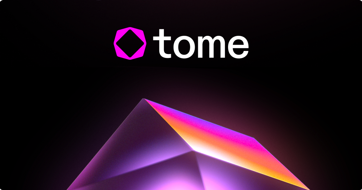 Tome - The AI-powered storytelling format