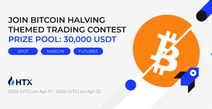 Bitcoin Halving-Themed Trading Contest with 30,000 USDT Prize Pool