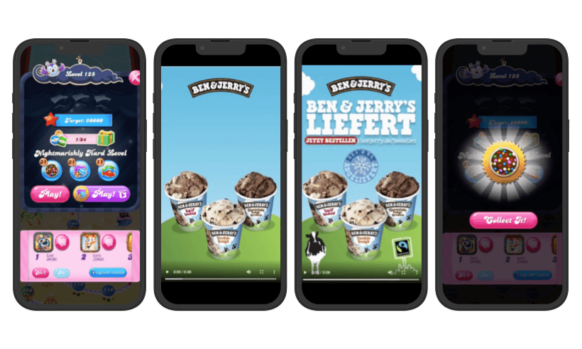 Ben & Jerry's Rewarded Ads Campaign