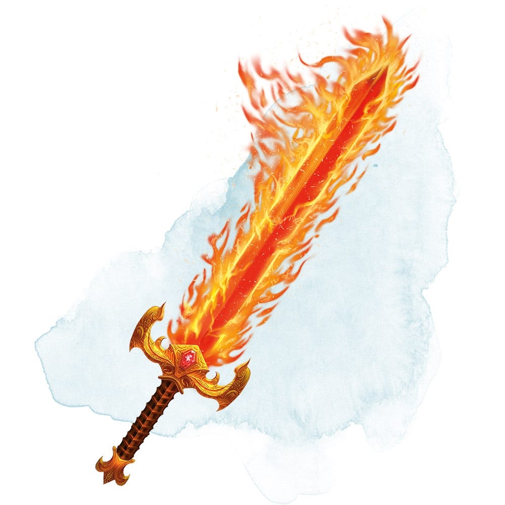 Flame Tongue - Magic Items - D&D Beyond