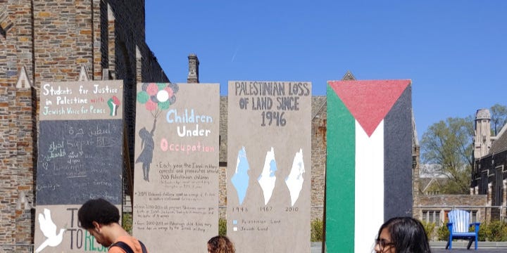 What Happened During Duke's 'Israeli Apartheid Week'? - Algemeiner.com