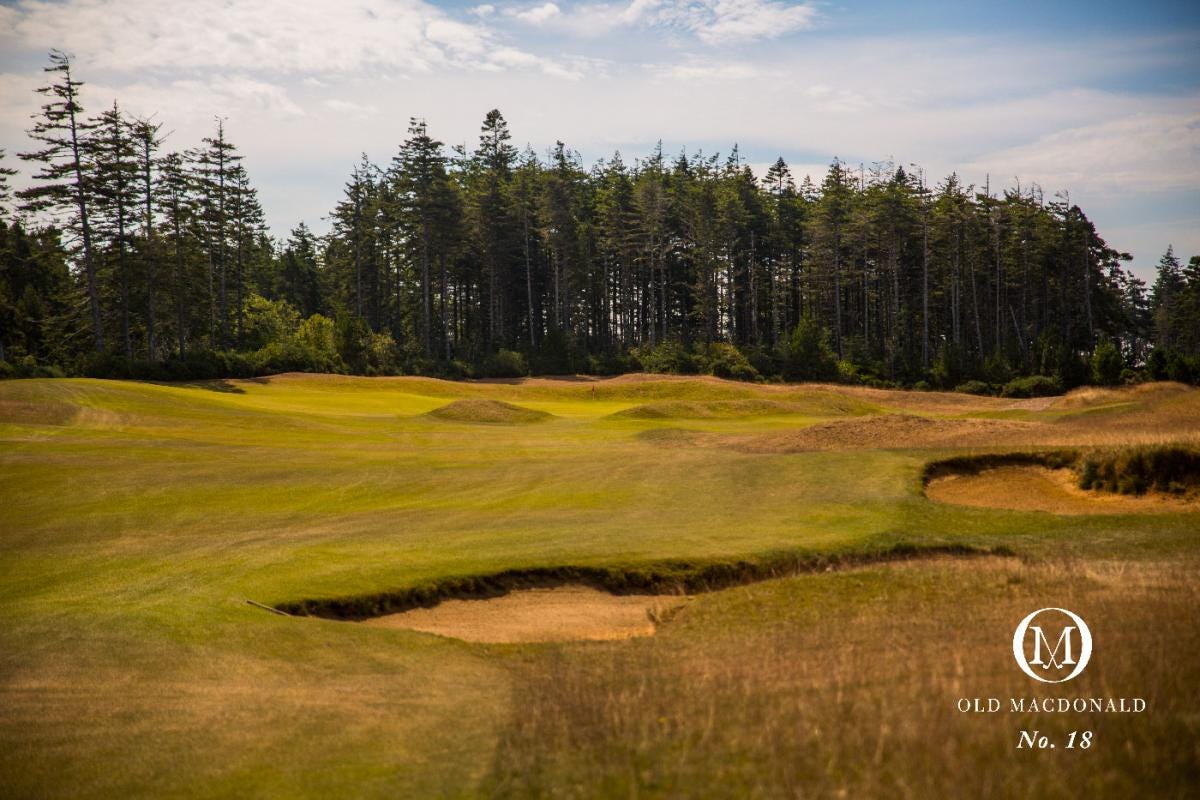 Tom Doak's Hole-By-Hole Description Of Old Macdonald, Back Nine - Bandon  Dunes Golf