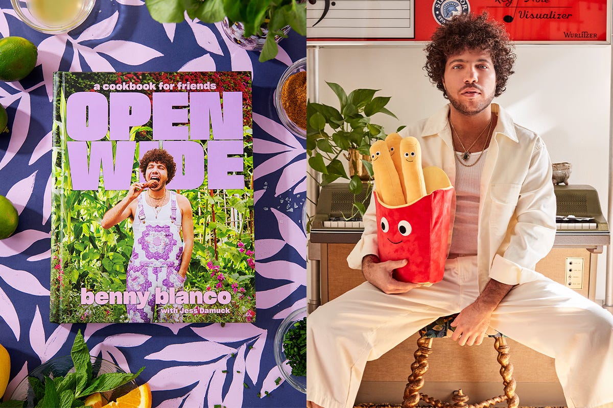 Benny Blanco Rapid-Fire Answers All Our Questions About His New Cookbook -  Hey Alma