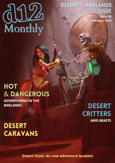 d12 Monthly Issue 20 Cover