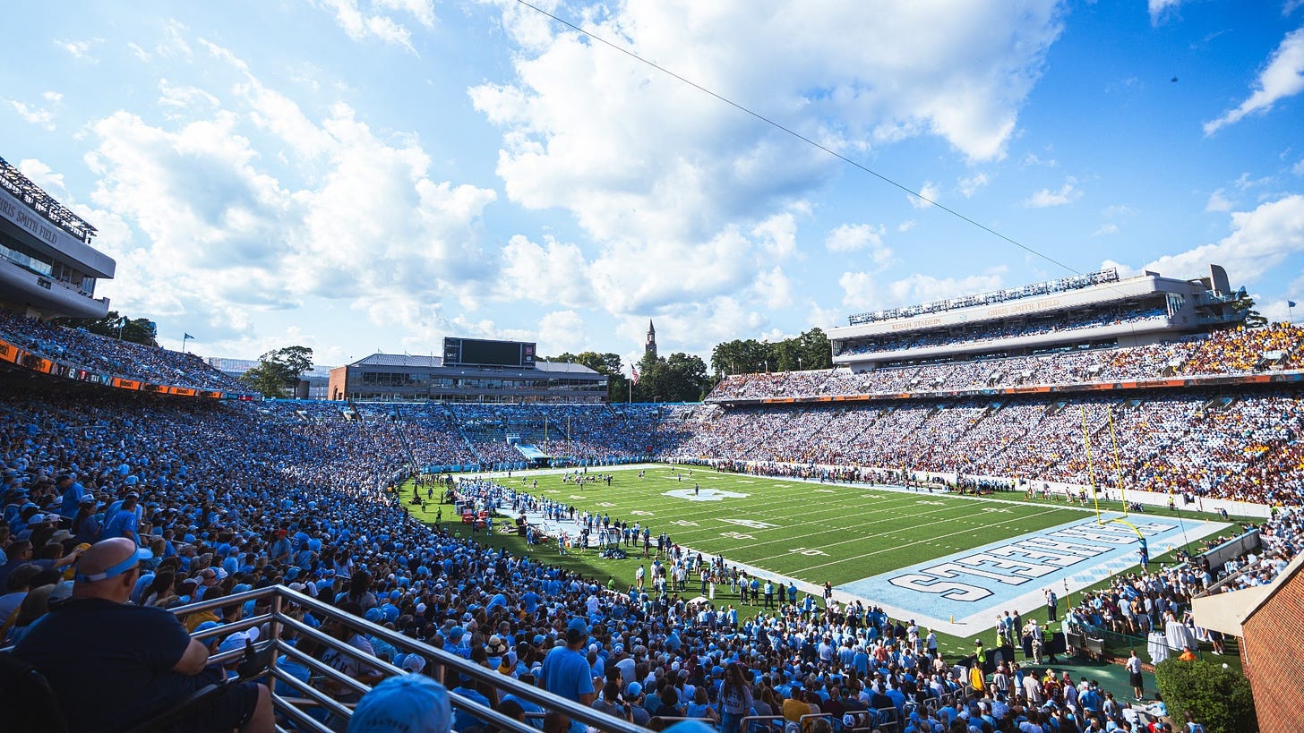 Kenan Stadium To Host Champion Sustainability Game On Oct. 7 - University  of North Carolina Athletics