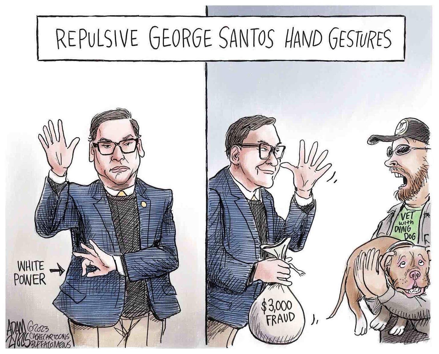 Republicans and George Santos disrespect veterans