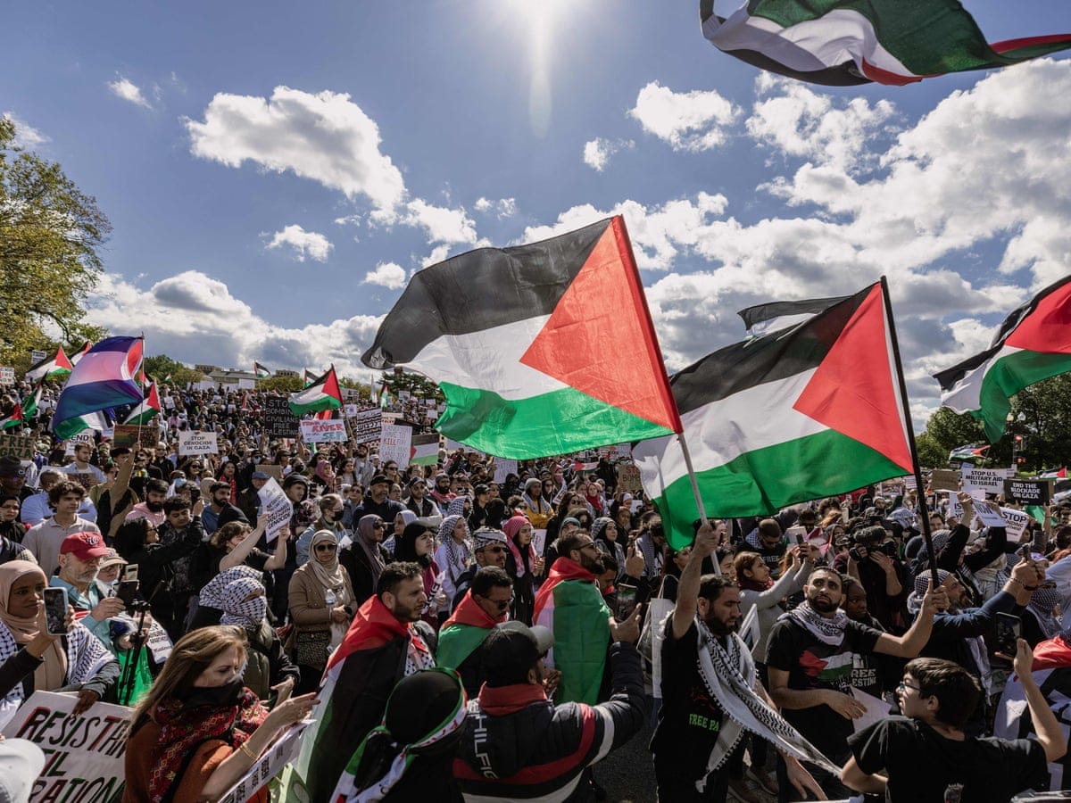 The Palestine exception': why pro-Palestinian voices are suppressed in the  US | Israel-Gaza war | The Guardian