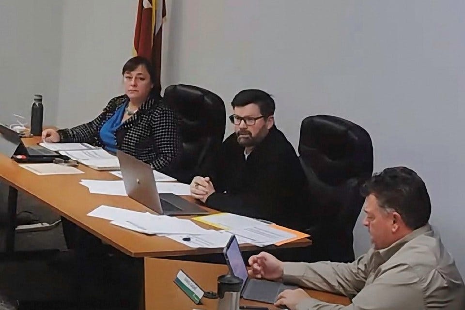 West Nipissing's CAO Jay Barbeau (centre) is joining Laurentian University's Board of Governors, but will continue to serve as CAO / Image supplied