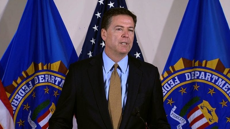 fbi james comey hillary clinton emails