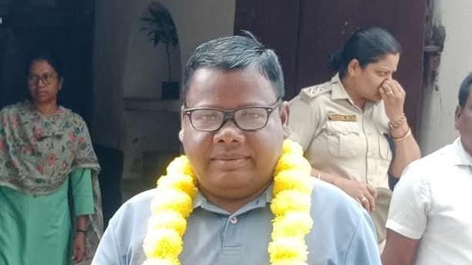 Mahendra Hembram, one of the convicts in the murder of Australian missionary Graham Staines and his two minor sons, after release from jail. Photo: Special Arrangement