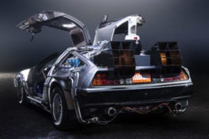 Paul Nigh's 'TeamTimeCar.com' Back to the Future DeLorean Time Machine