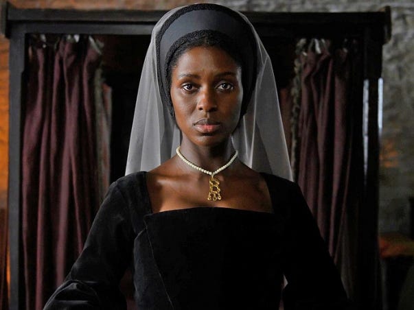 The series with black Anne Boleyn gets zero negative ratings