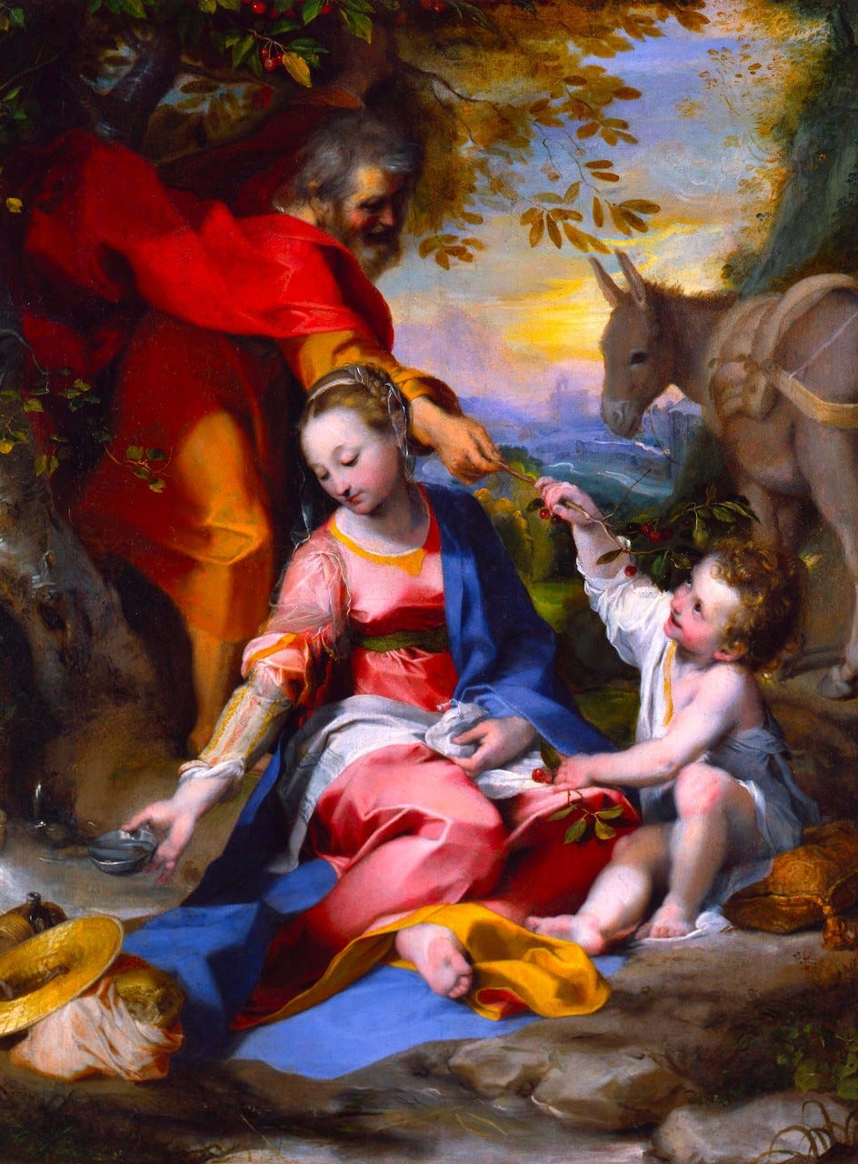 Rest on the Flight into Egypt (Barocci) - Wikipedia