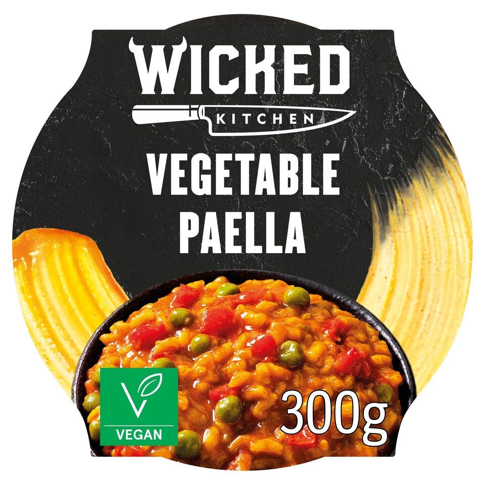 Wicked Kitchen Vegatable Paella 300G