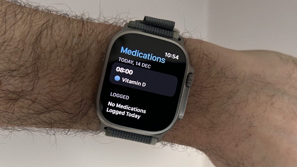 Apple Watch medications