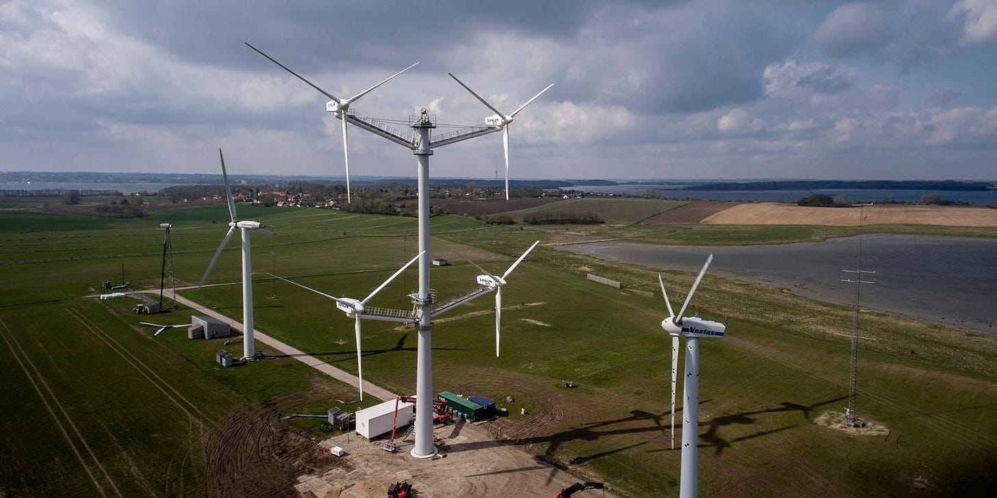 Vestas produces first power from multi-rotor turbine concept | Recharge