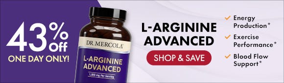 Get 43% Off on L-Arginine Advanced