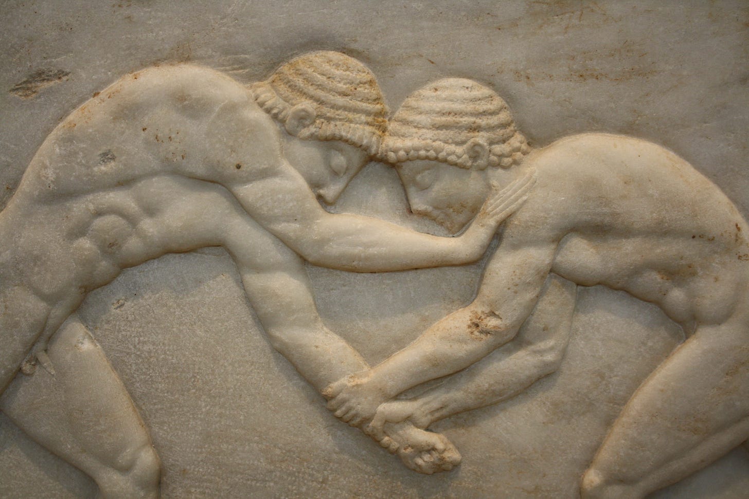 Greek Wrestlers (Illustration) - Ancient History Encyclopedia