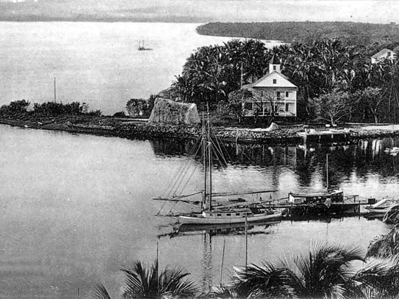 Figure 1: Brickell Trading Post in 1900