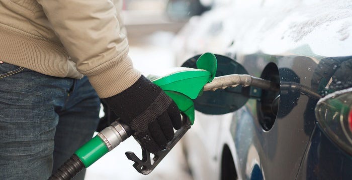 A full fuel tank can prevent fuel lines from freezing and ensure you have enough gas in case of emergencies.