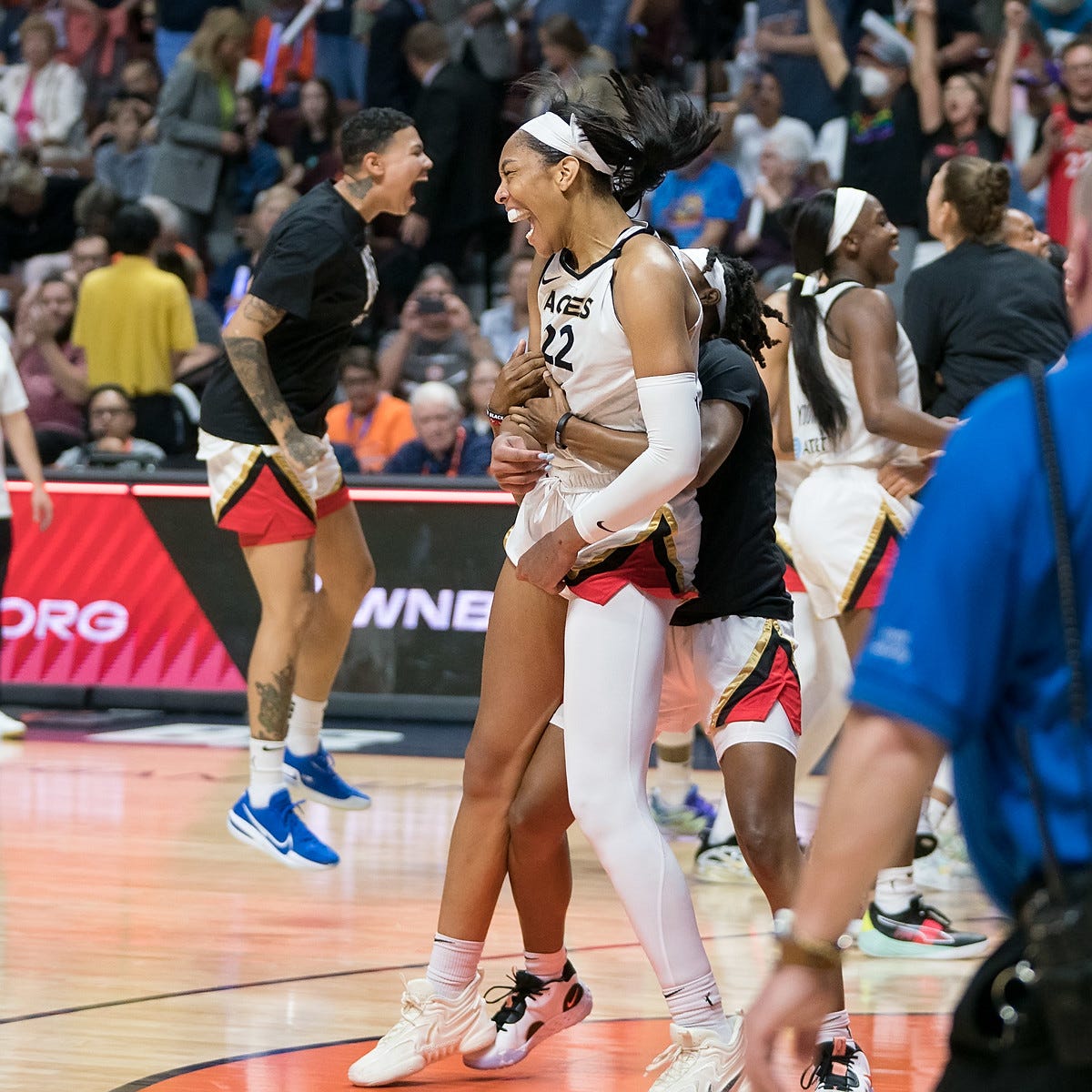 Las Vegas Aces re-sign A'ja Wilson to multi-year contract - Just Women's  Sports
