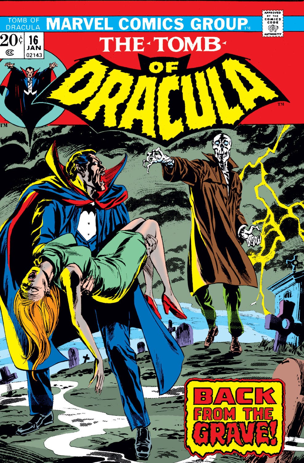 Tomb of Dracula Vol 1 16 | Marvel Database | Fandom