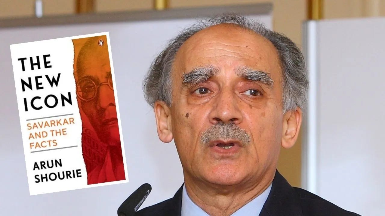 Former Union Minister Arun Shourie critiques Savarkar’s legacy in new book