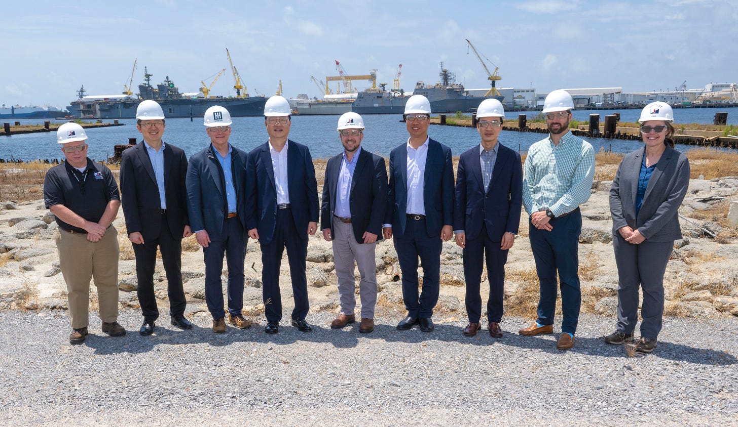 Hhi Tours Ingalls Group Photo April 22, 2025