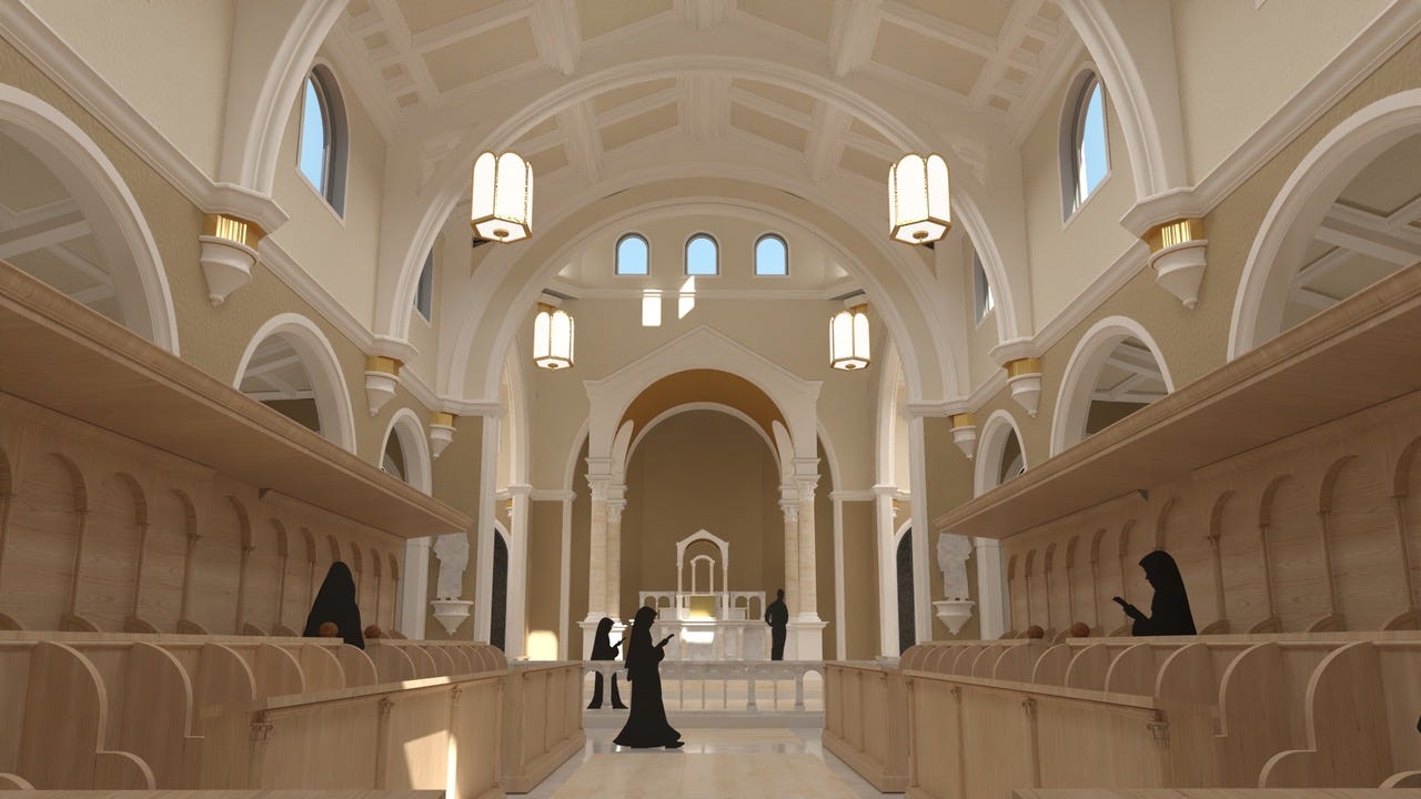 Ava Monastery Interior Design
