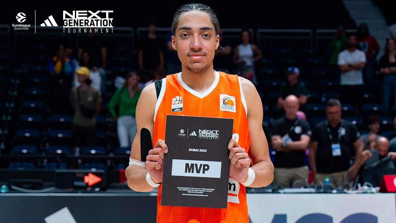 2023-24 EB ANGT Dubai MVP Highlights: Noa Essengue, U18 ratioopharm Ulm