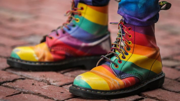 Doc Martens—A Vocally Pro-LGBTQ Company—Receives 'Woke' Backlash For Shoe  Design Featuring Trans Character