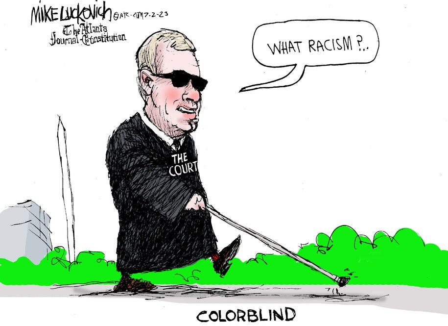 Cartoon by Mike Luckovich