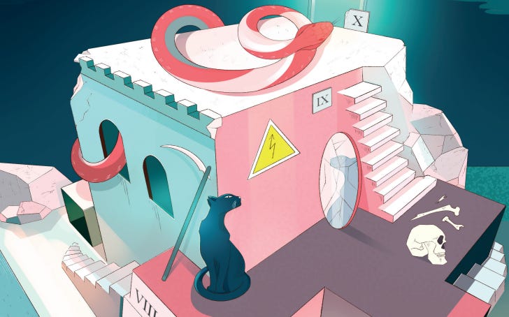 Illustration by Ree Basova for the BBC on the Curse of the Ninth Symphony. Illustration by Ree Basova for the BBC on the Curse of the Ninth Symphony.