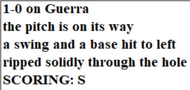 Diamond Mind Baseball Play By Play