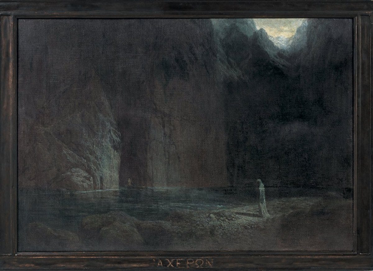Acheron by Reinhold Kukla, 1902
