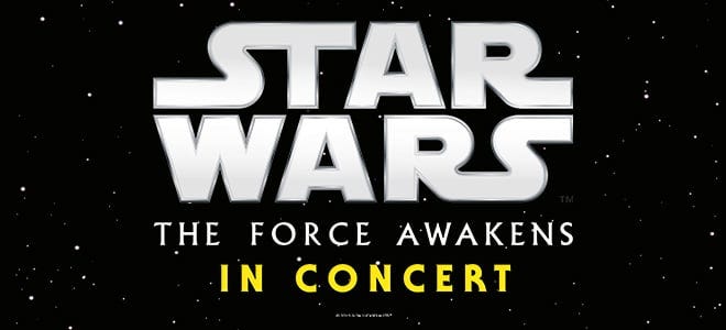 Star Wars: The Force Awakens in Concert promo